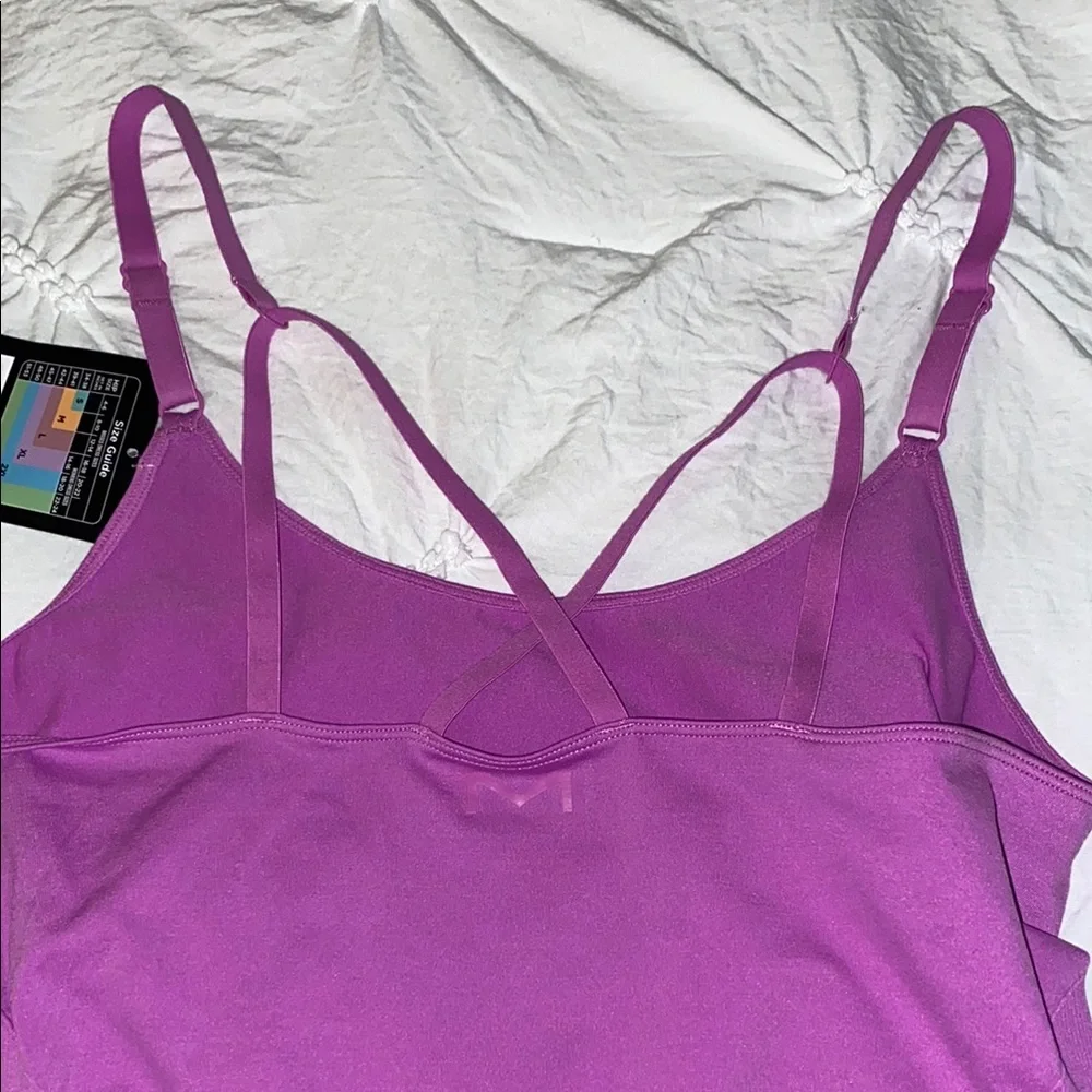Maidenform Purple Seamless Romper Shaper XL